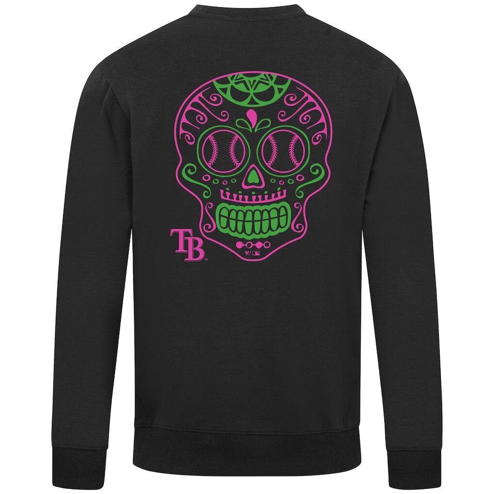 Tampa Bay Rays Levelwear Sugar Skull Zane Sweatshirt