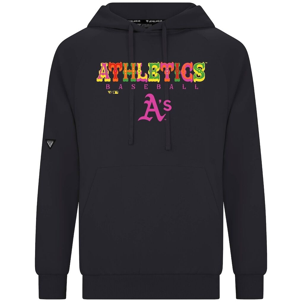 Athletics Levelwear Fiesta Text Connect Raglan Hoodie
