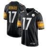 Germie Bernard Pittsburgh Steelers Nike Game Jersey - Black - Front View