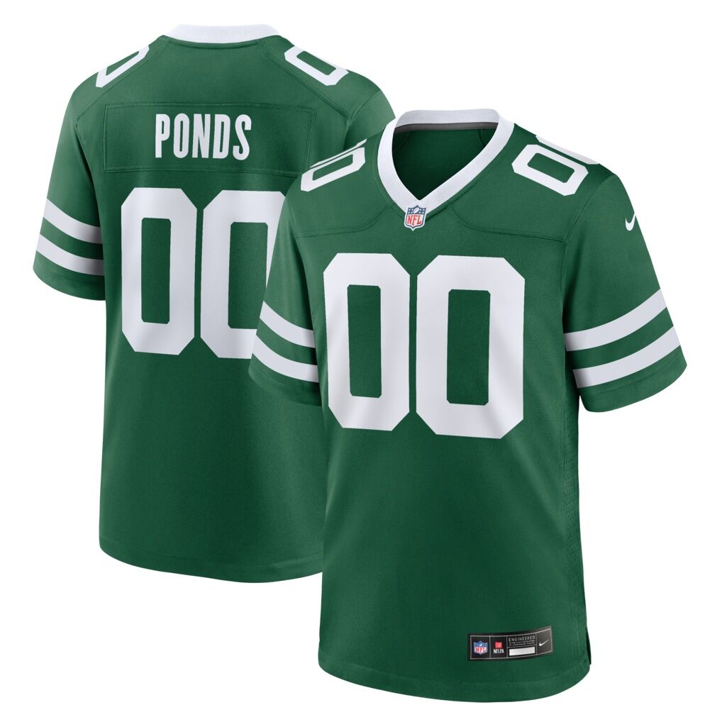 D'Angelo Ponds New York Jets Nike Game Jersey - Legacy Green