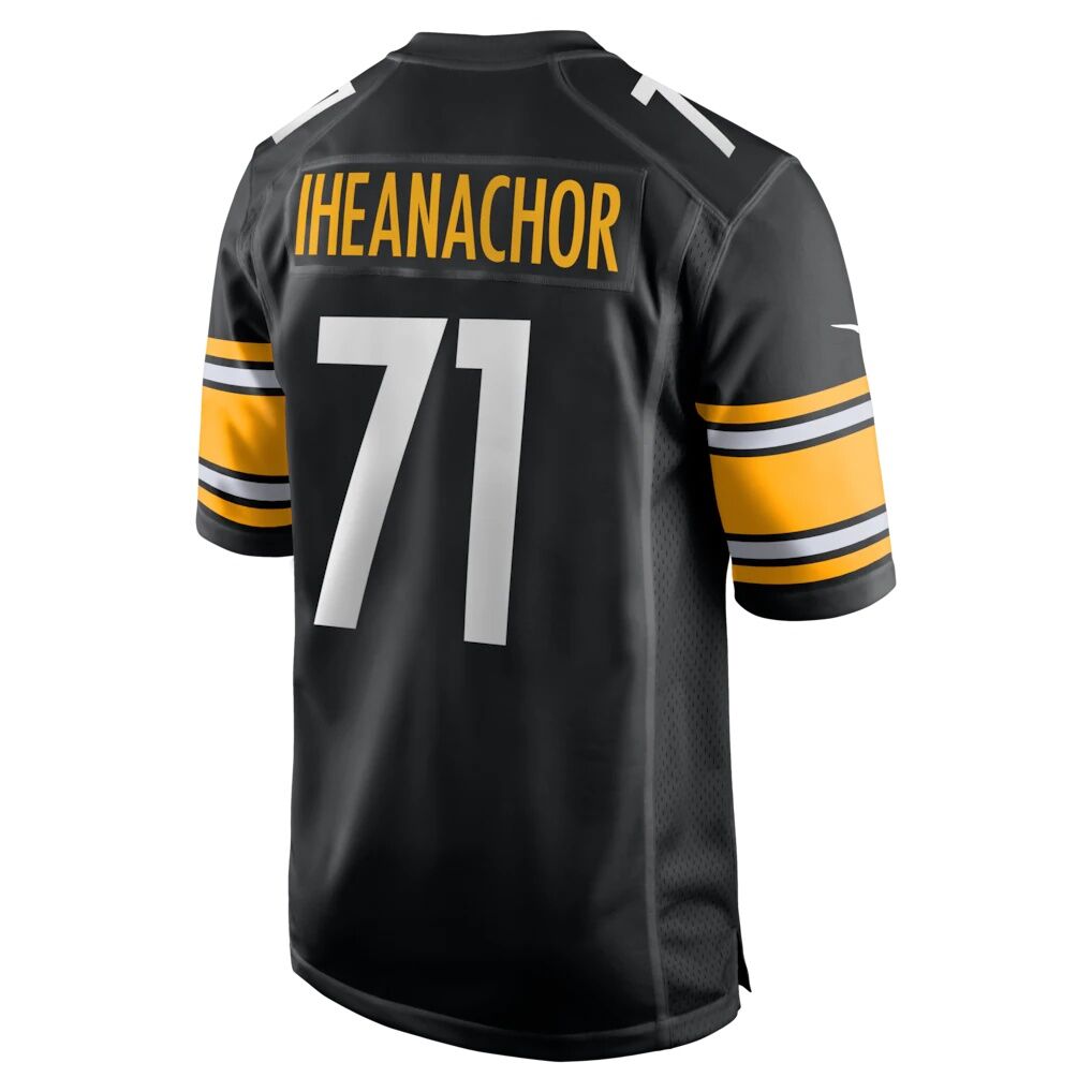 Max Iheanachor Pittsburgh Steelers Nike 2026 NFL Draft First Round Pick No. 21 Team Game Jersey
