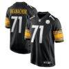 Max Iheanachor Pittsburgh Steelers Nike 2026 NFL Draft First Round Pick No. 21 Team Game Jersey - Black - Front View