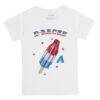 Arizona Diamondbacks Tiny Turnip Infant Rocket Pop T-Shirt - White - Front View