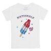 Washington Nationals Tiny Turnip Youth Rocket Pop T-Shirt - White - Front View