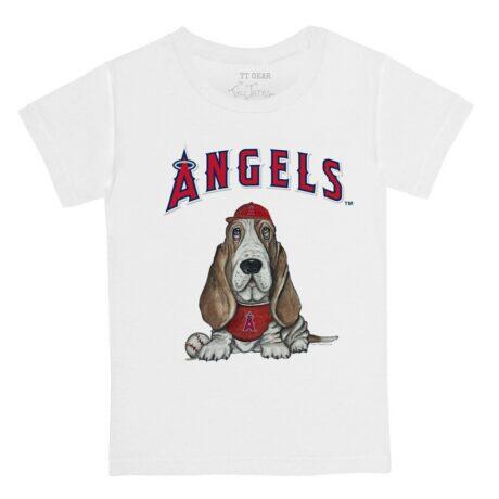 Los Angeles Angels Tiny Turnip Toddler Puddy T-Shirt