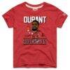 Kevin Durant Houston Rockets Homage Youth Caricature Tri-Blend T-Shirt - Red - Front View