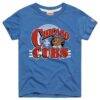 Chicago Cubs Homage Youth Mascot Tri-Blend T-Shirt - - Front View