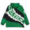 Boston Celtics Chalk Line Saw Blade Zip-Up Jacket - - Detail View