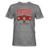 Portugal National Team 1863FC Arch Date Vintage Tri-Blend T-Shirt - Gray - Side View