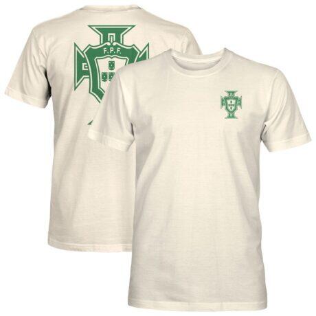 Portugal National Team 1863FC Big Logo Heavyweight T-Shirt - - Front View