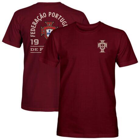 Portugal National Team 1863FC True to Glory Heavyweight T-Shirt - - Front View