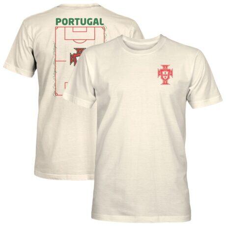 Portugal National Team 1863FC Own the Pitch Heavyweight T-Shirt - - Front View
