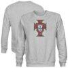 Portugal National Team 1863FC Color Badge Sweatshirt - Gray - Front View