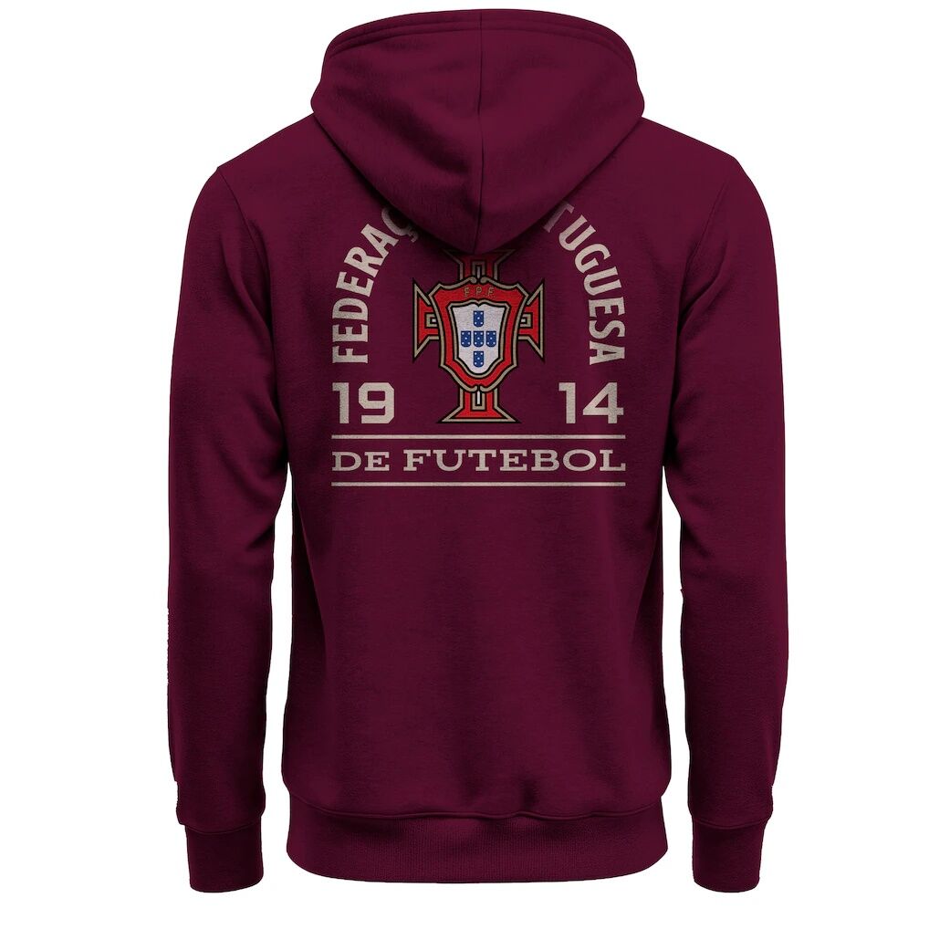 Portugal National Team 1863FC True to Glory Fleece Hoodie – Maroon