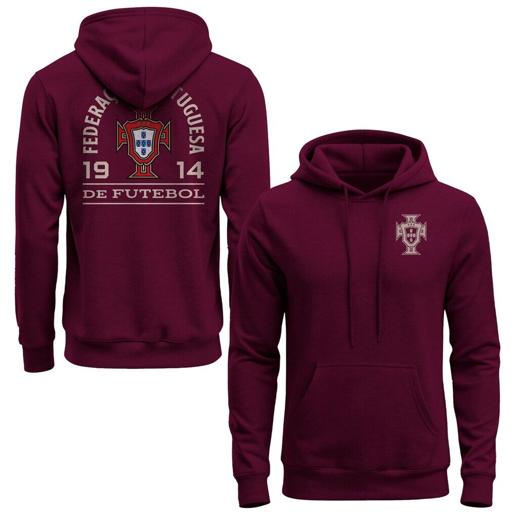 Portugal National Team 1863FC True to Glory Fleece Hoodie – Maroon
