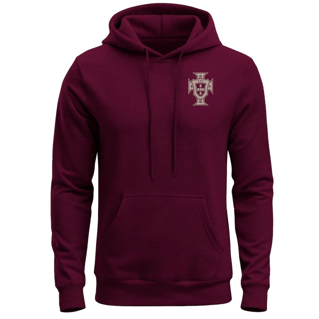 Portugal National Team 1863FC True to Glory Fleece Hoodie – Maroon