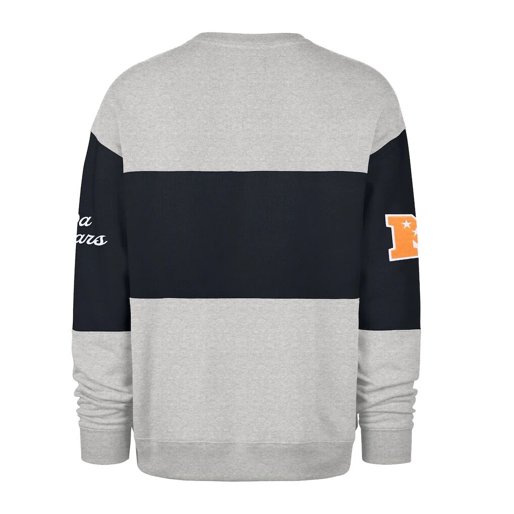 Chicago Bears '47 Blockfield Maximalist Sweatshirt - Navy/Gray