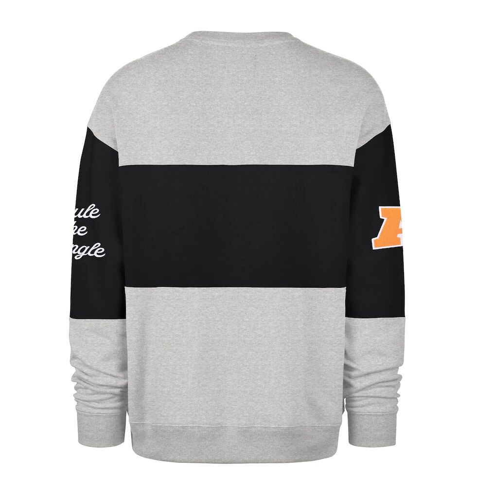 Cincinnati Bengals '47 Blockfield Maximalist Sweatshirt - Black/Gray