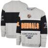 Cincinnati Bengals '47 Blockfield Maximalist Sweatshirt - - Front View
