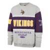 Minnesota Vikings '47 Blockfield Maximalist Sweatshirt - - Side View