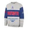 New England Patriots '47 Blockfield Maximalist Sweatshirt - - Side View