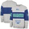 Seattle Seahawks '47 Blockfield Maximalist Sweatshirt - - Front View