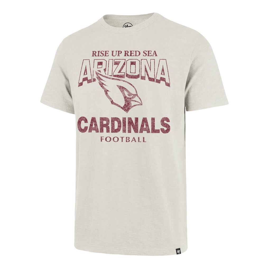 Arizona Cardinals '47 Head On Scrum T-Shirt - Natural