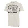 Baltimore Ravens '47 Head On Scrum T-Shirt - - Front View