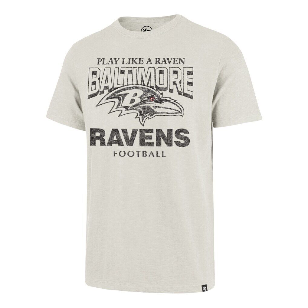 Baltimore Ravens '47 Head On Scrum T-Shirt - Natural
