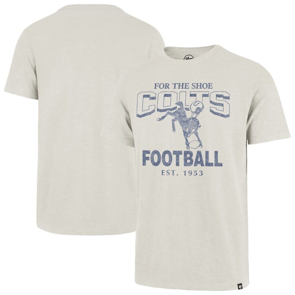 Indianapolis Colts '47 Head On Scrum T-Shirt - Natural