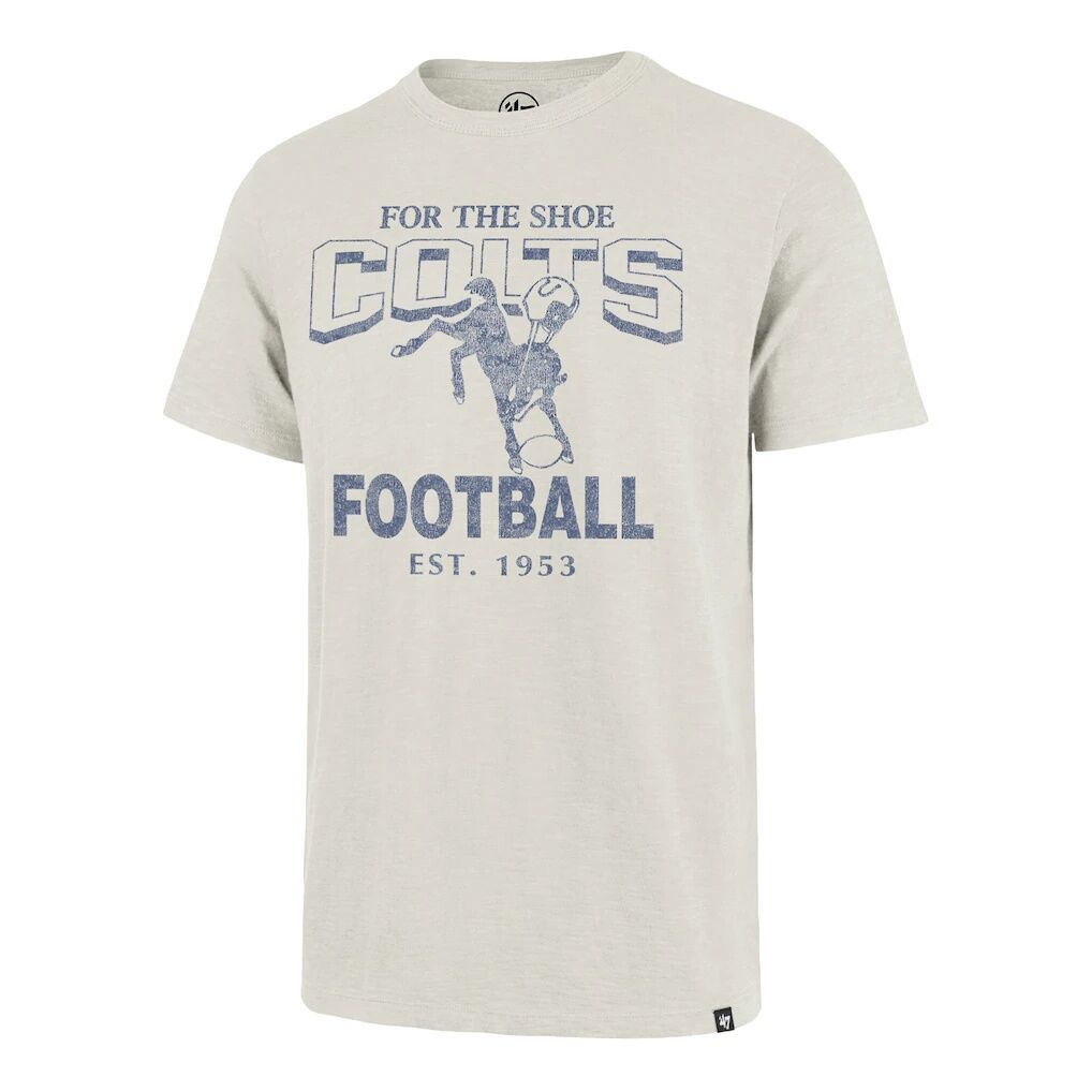 Indianapolis Colts '47 Head On Scrum T-Shirt - Natural
