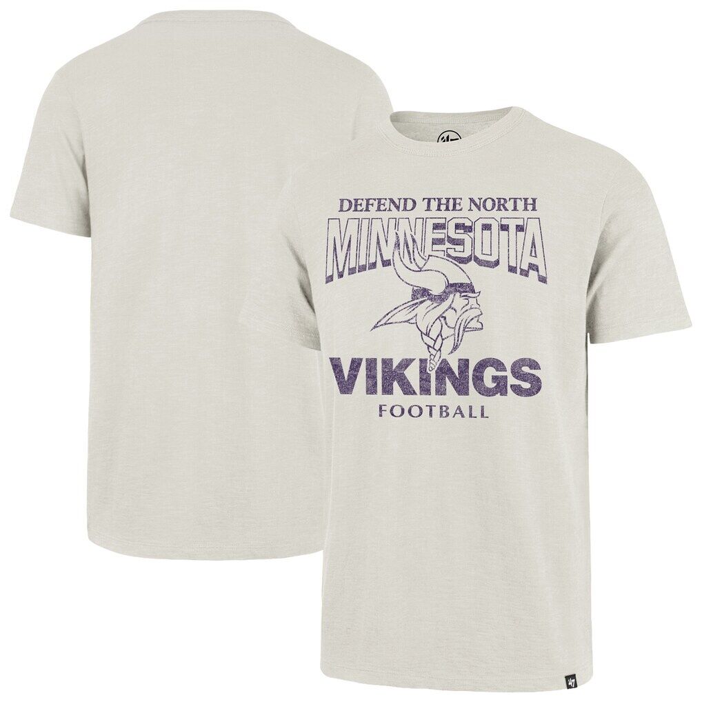 Minnesota Vikings '47 Head On Scrum T-Shirt - Natural