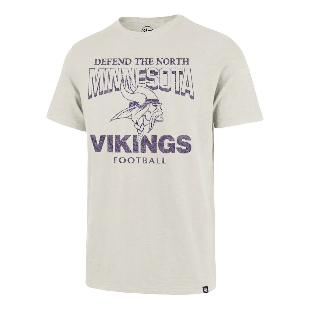 Minnesota Vikings '47 Head On Scrum T-Shirt - Natural