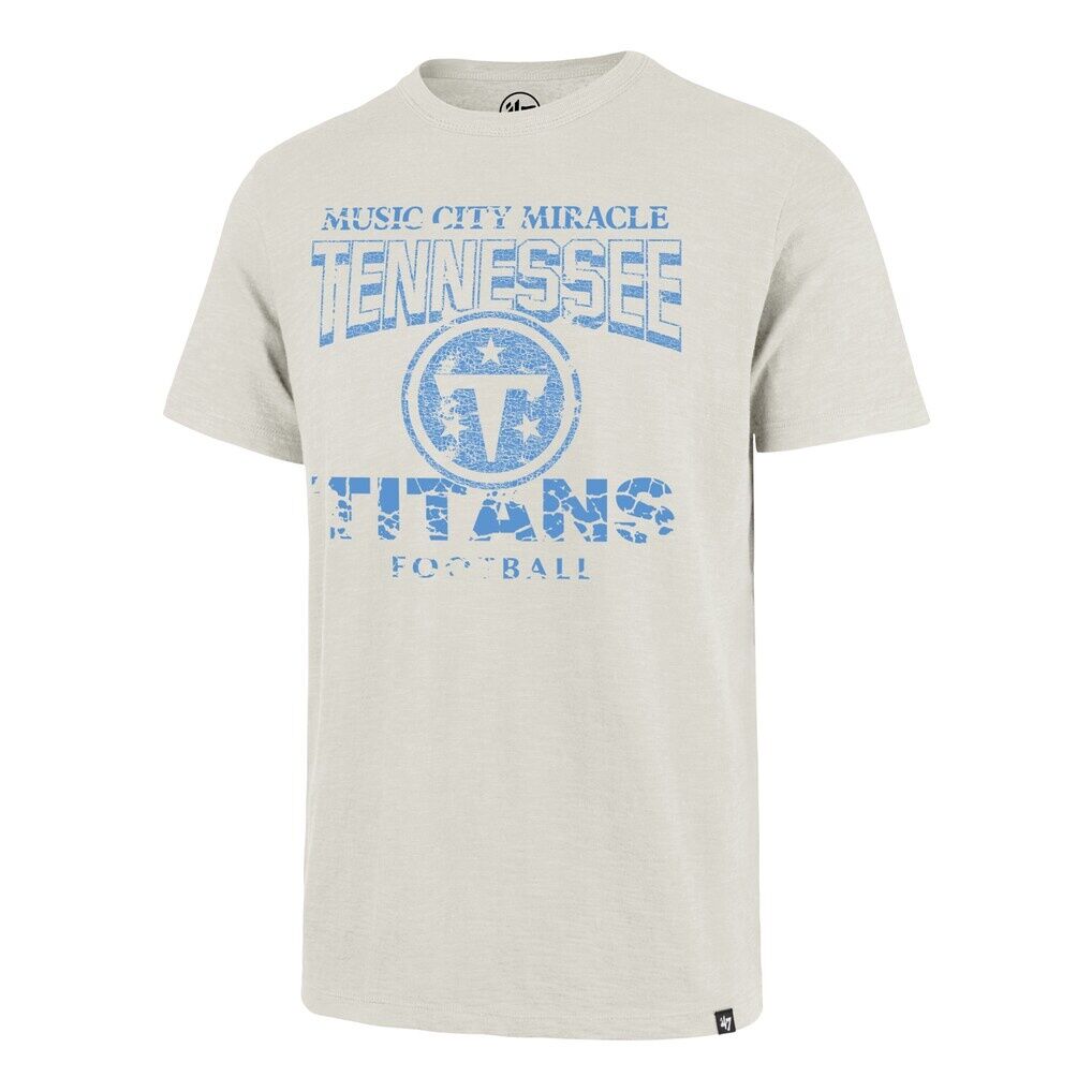 Tennessee Titans '47 Head On Scrum T-Shirt - Natural