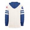 Denver Broncos '47 Split Zone Cornerback Duo Lacer Hoodie - Cream - Detail View