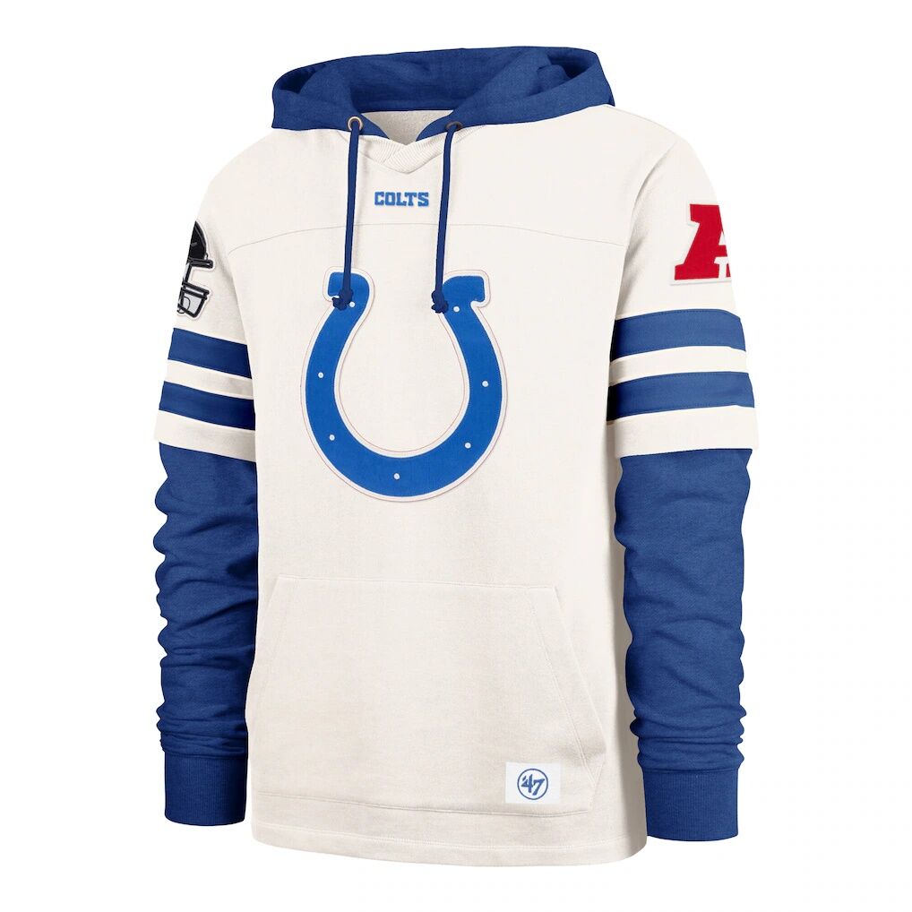 Indianapolis Colts '47 Split Zone Cornerback Duo Lacer Hoodie