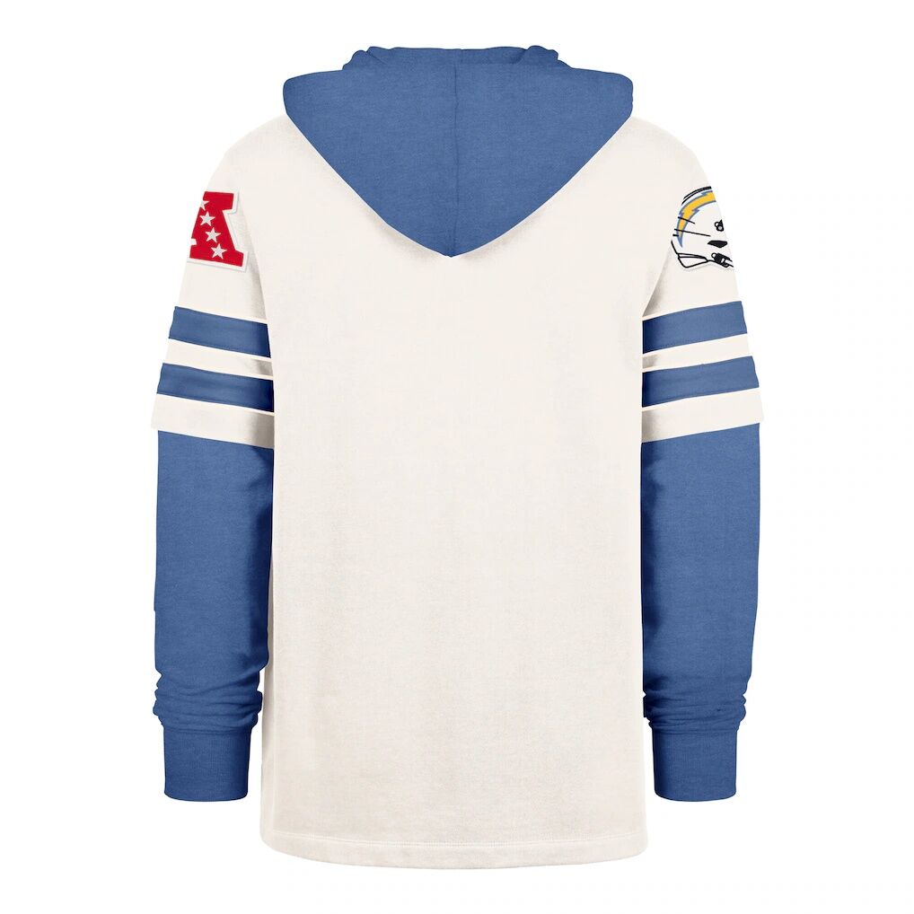 Los Angeles Chargers '47 Split Zone Cornerback Duo Lacer Hoodie