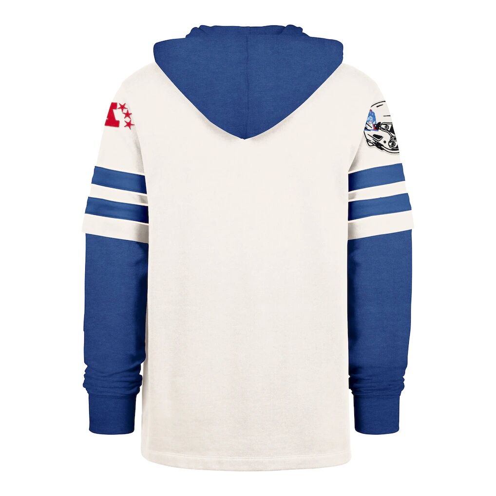 New England Patriots '47 Split Zone Cornerback Duo Lacer Hoodie