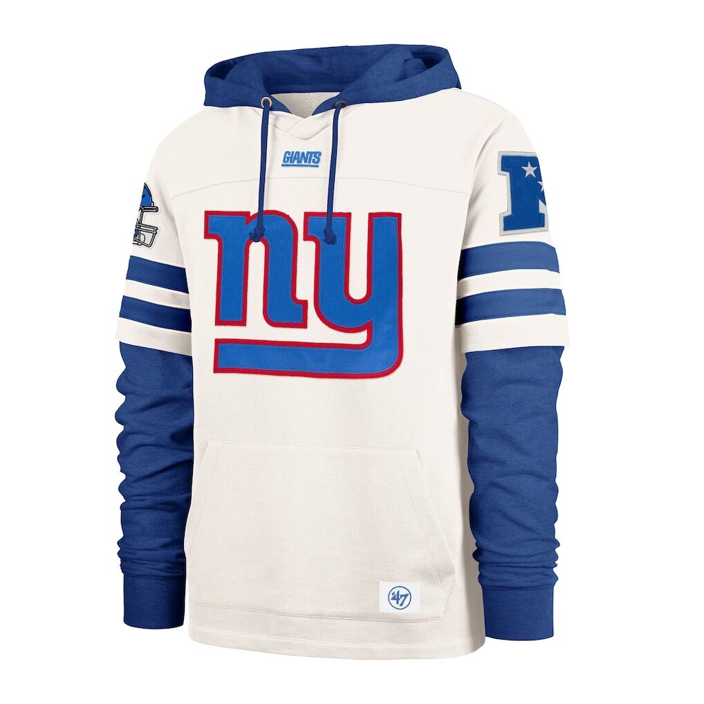 New York Giants '47 Split Zone Cornerback Duo Lacer Hoodie