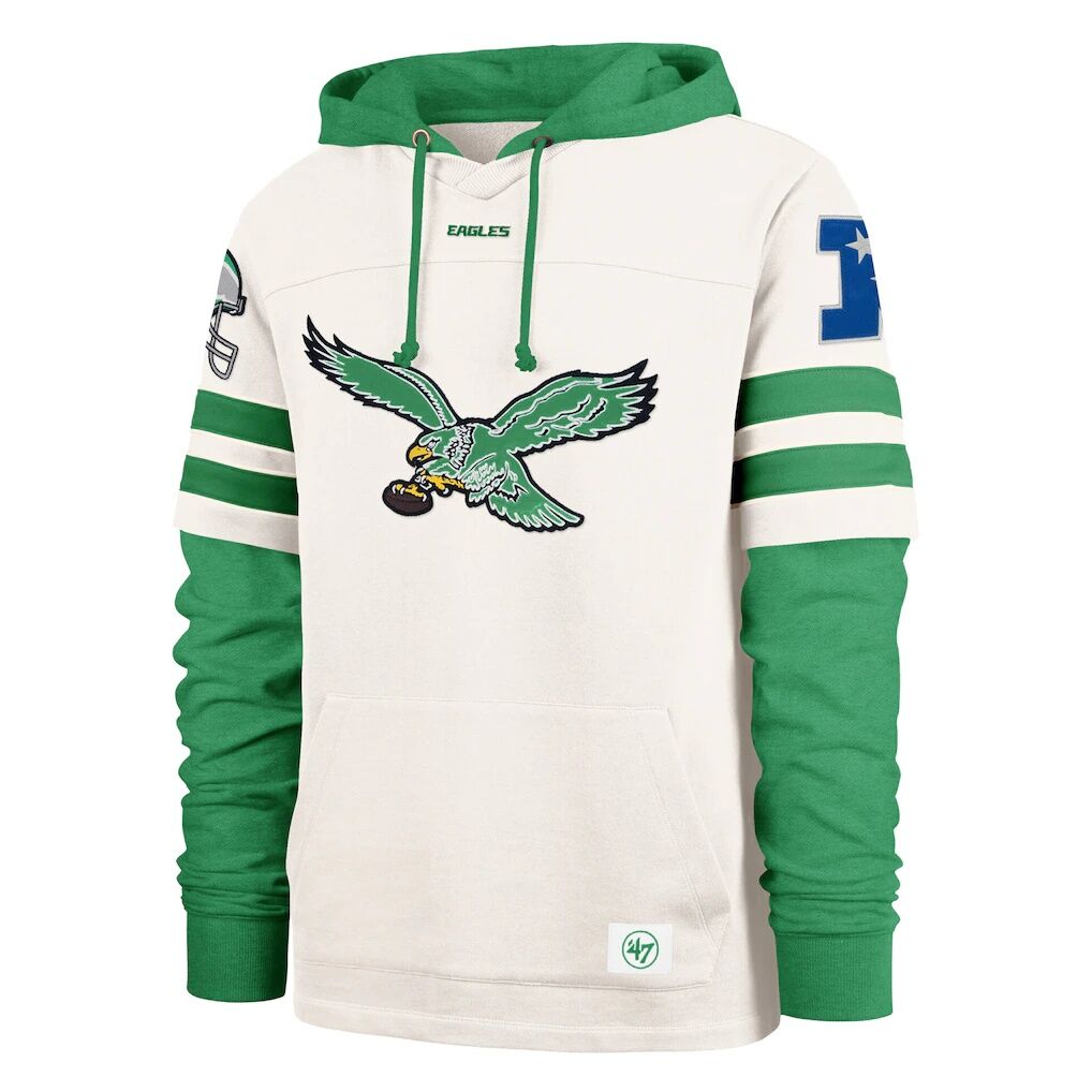 Philadelphia Eagles '47 Split Zone Cornerback Duo Lacer Hoodie