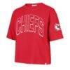 Kansas City Chiefs '47 Women's Call Out Reed City T-Shirt - Red - Side View