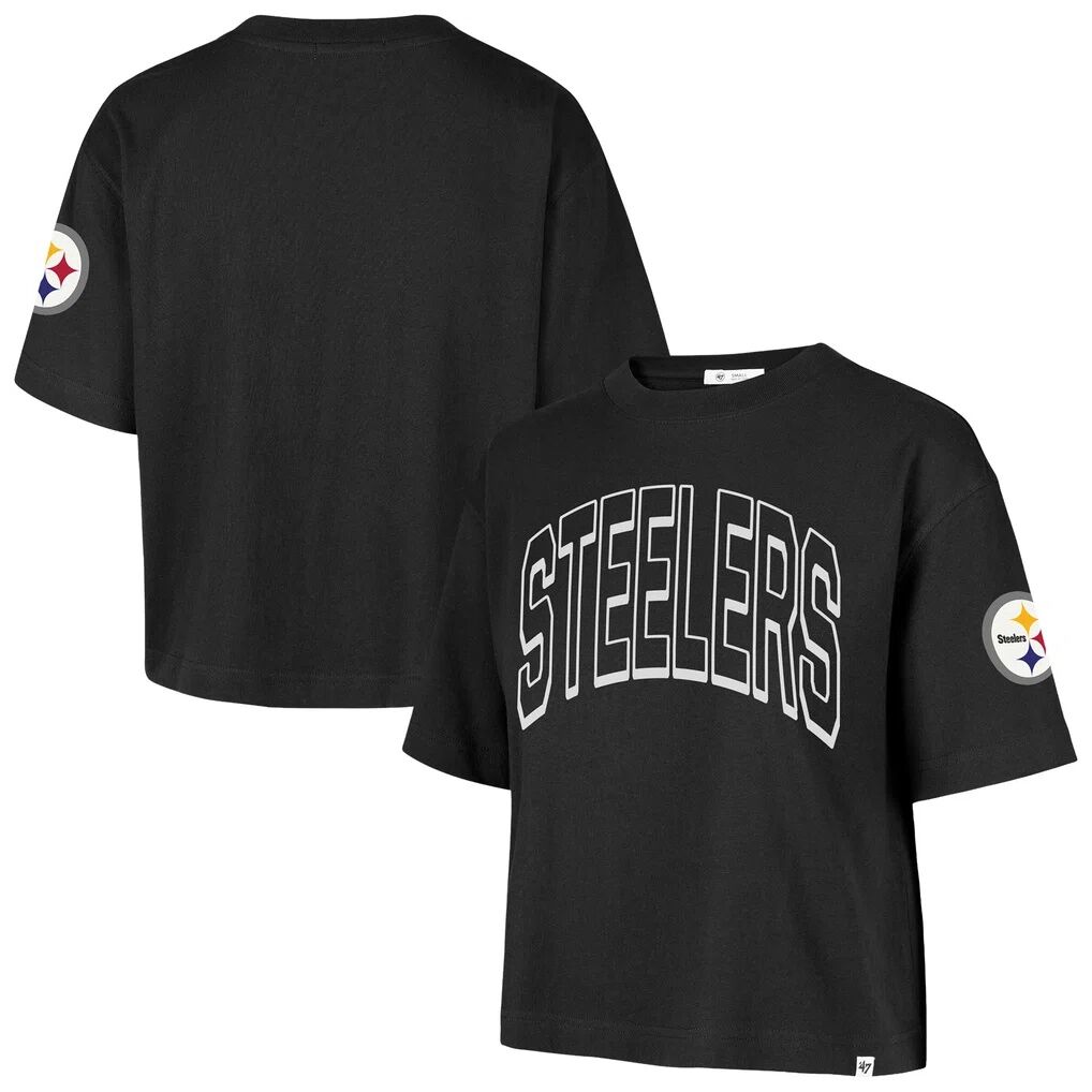 Pittsburgh Steelers '47 Women's Call Out Reed City T-Shirt