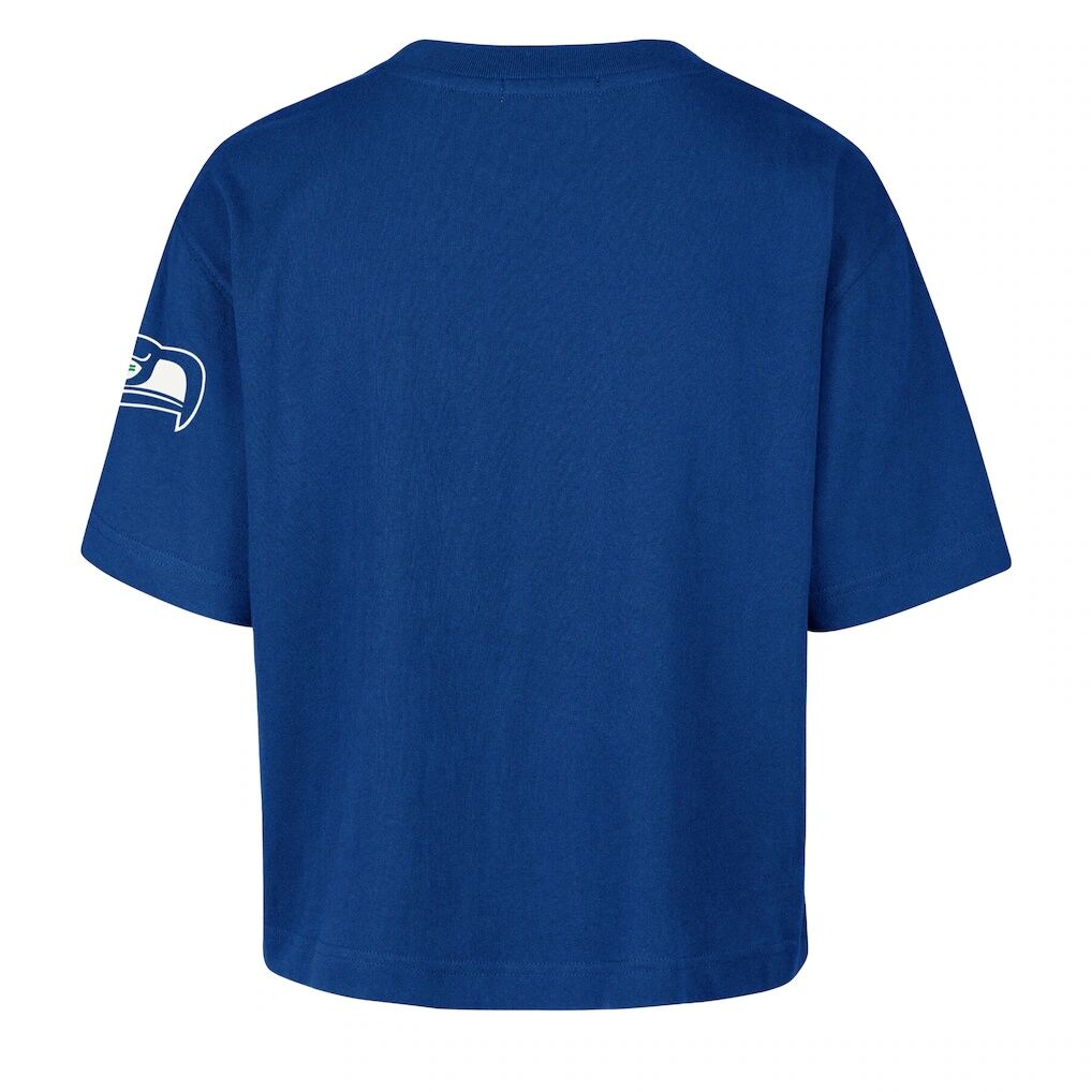 Seattle Seahawks '47 Women's Call Out Reed City T-Shirt - Royal
