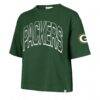 Green Bay Packers '47 Women's Call Out Reed City T-Shirt - Green - Side View