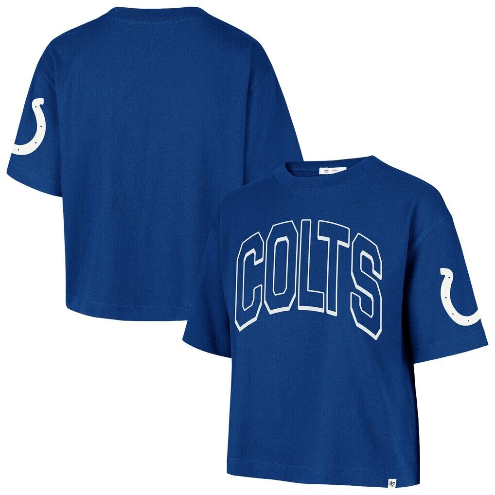 Indianapolis Colts '47 Women's Call Out Reed City T-Shirt - Royal