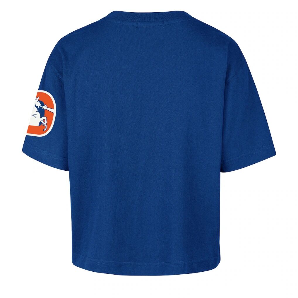 Denver Broncos '47 Women's Call Out Reed City T-Shirt - Royal