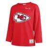 Kansas City Chiefs '47 Women's Game Nod Timeless Long Sleeve T-Shirt - Red - Side View