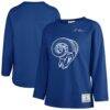 Los Angeles Rams '47 Women's Game Nod Timeless Long Sleeve T-Shirt - - Front View