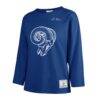 Los Angeles Rams '47 Women's Game Nod Timeless Long Sleeve T-Shirt - - Side View