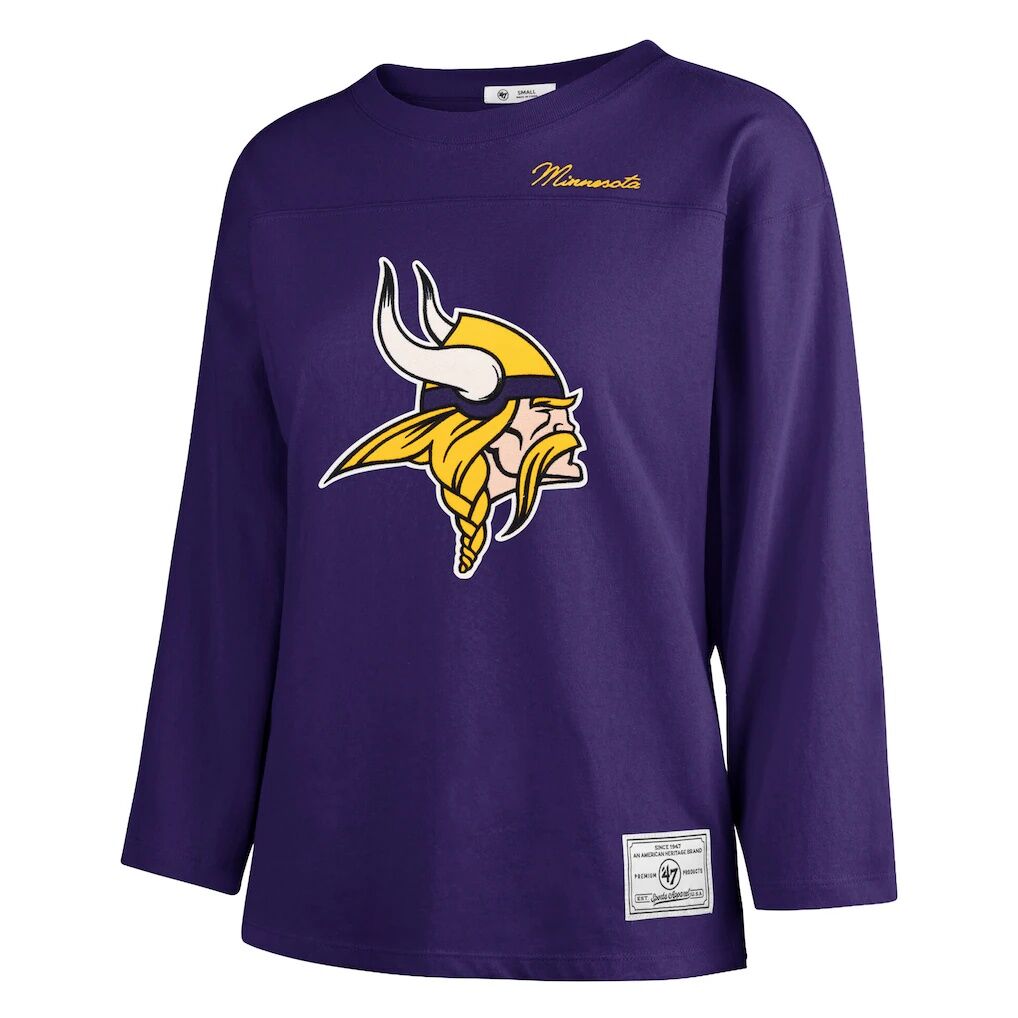 Minnesota Vikings '47 Women's Game Nod Timeless T-Shirt